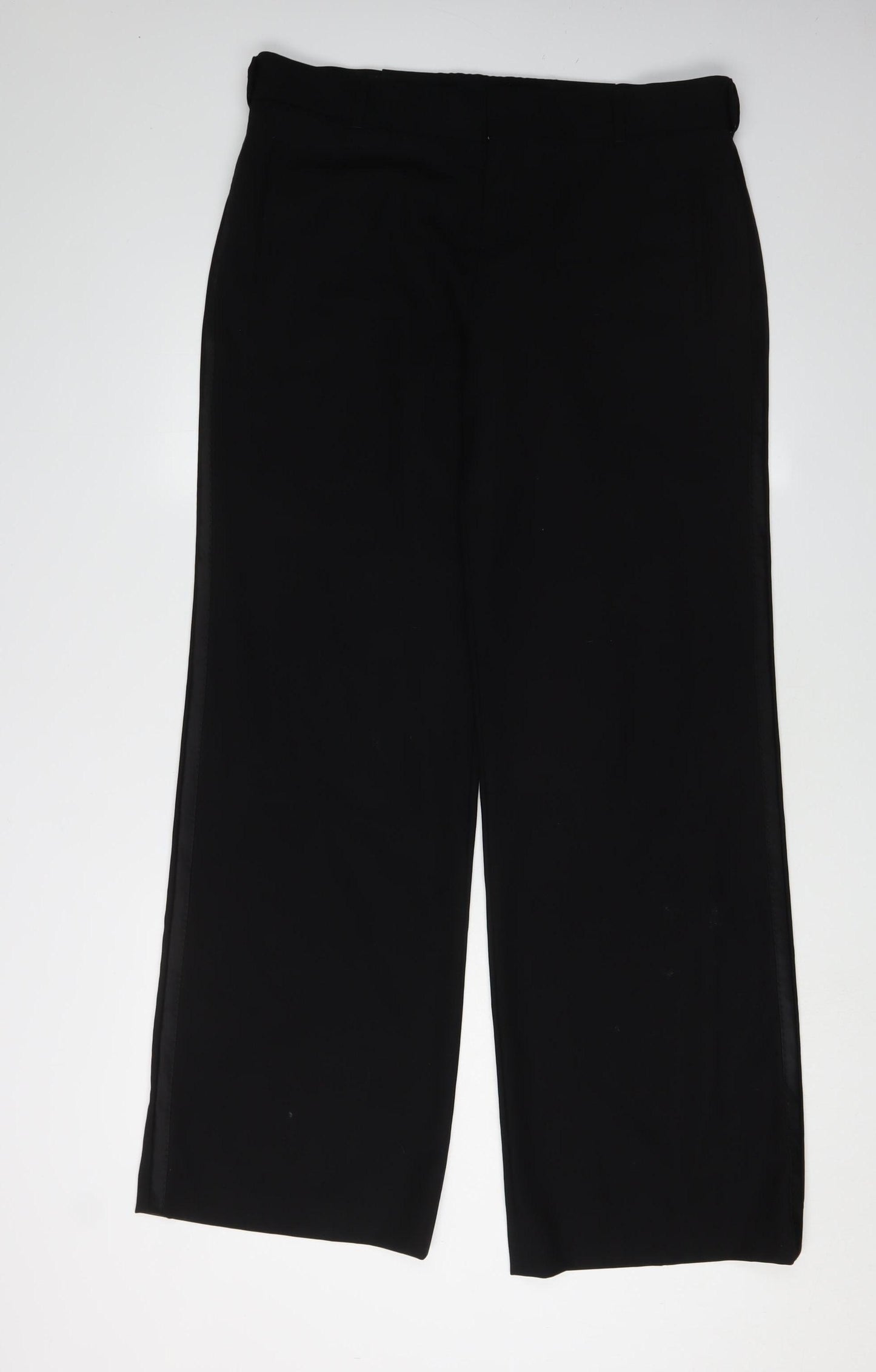 All Saints Women's Black Wool Trousers Size 14