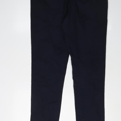 ASOS DESIGN Men's Black Regular Fit Trousers