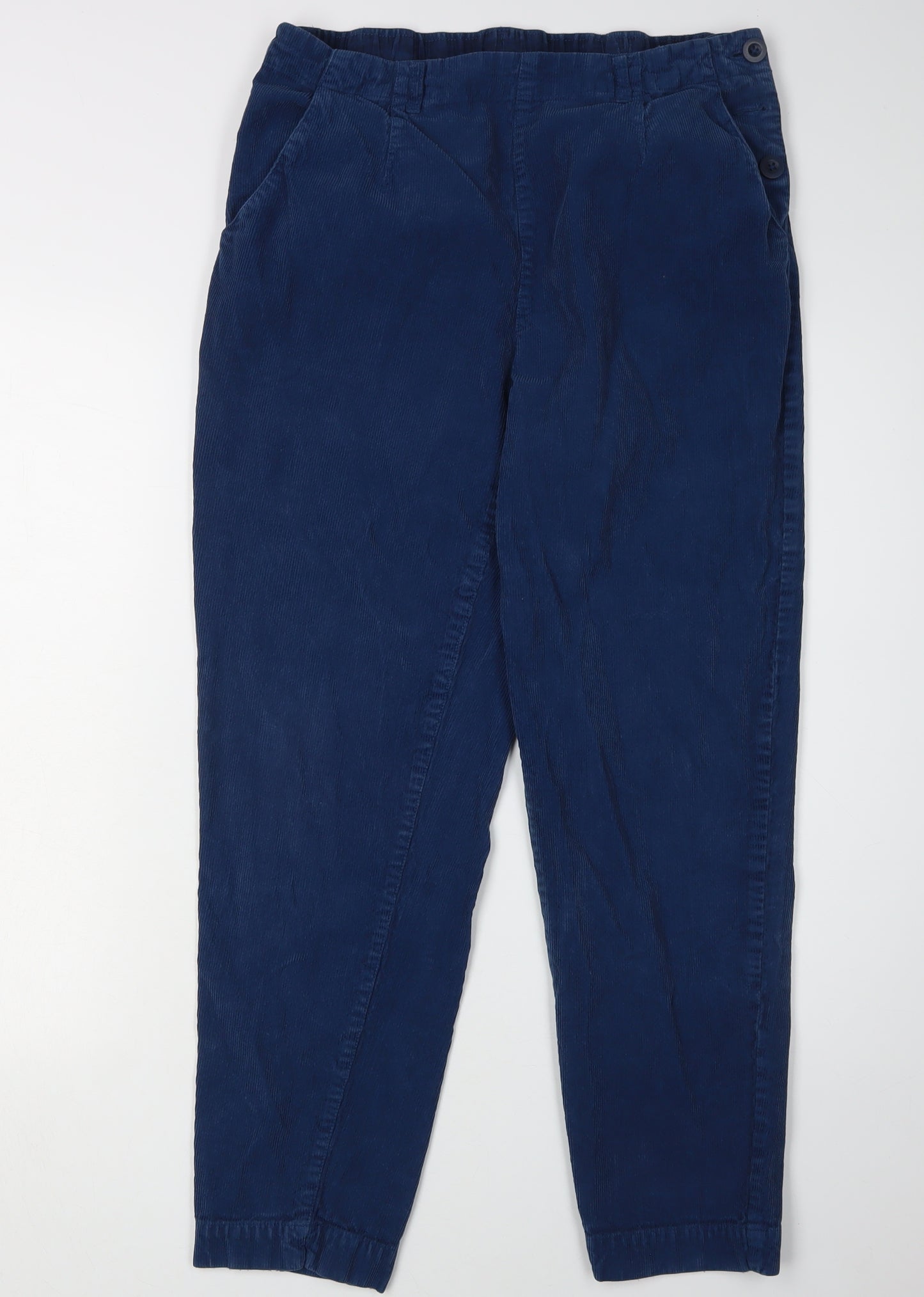 Seasalt Women's Blue Corduroy Trousers Size 12