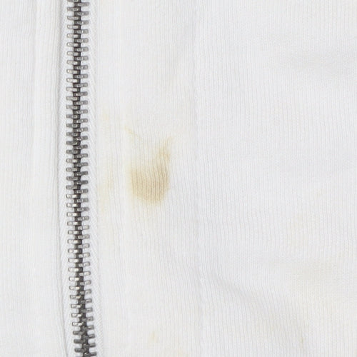 Polo Ralph Lauren Men's White Full Zip Hoodie XL