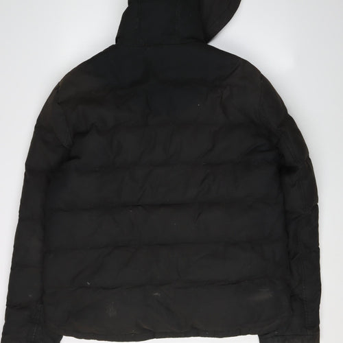 Timberland Men's Black Puffer Jacket Large