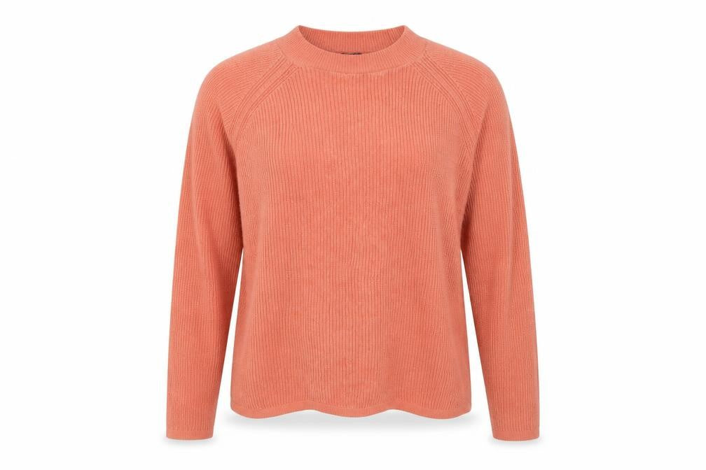 ESMARA Women's Pink Crew Neck Pullover Jumper S