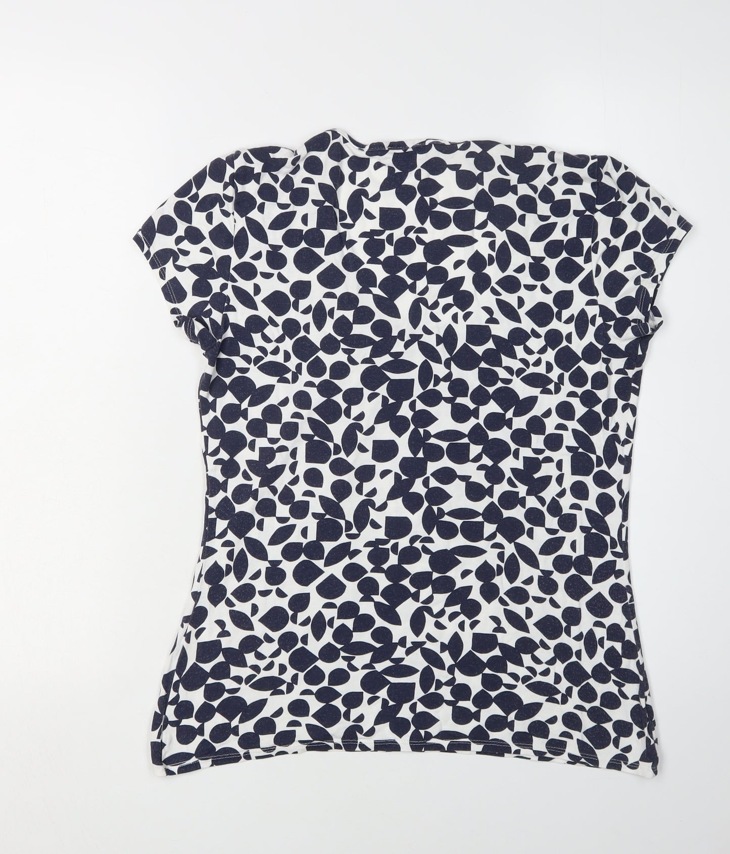 Phase Eight Women's Blue Floral T-Shirt Size 12