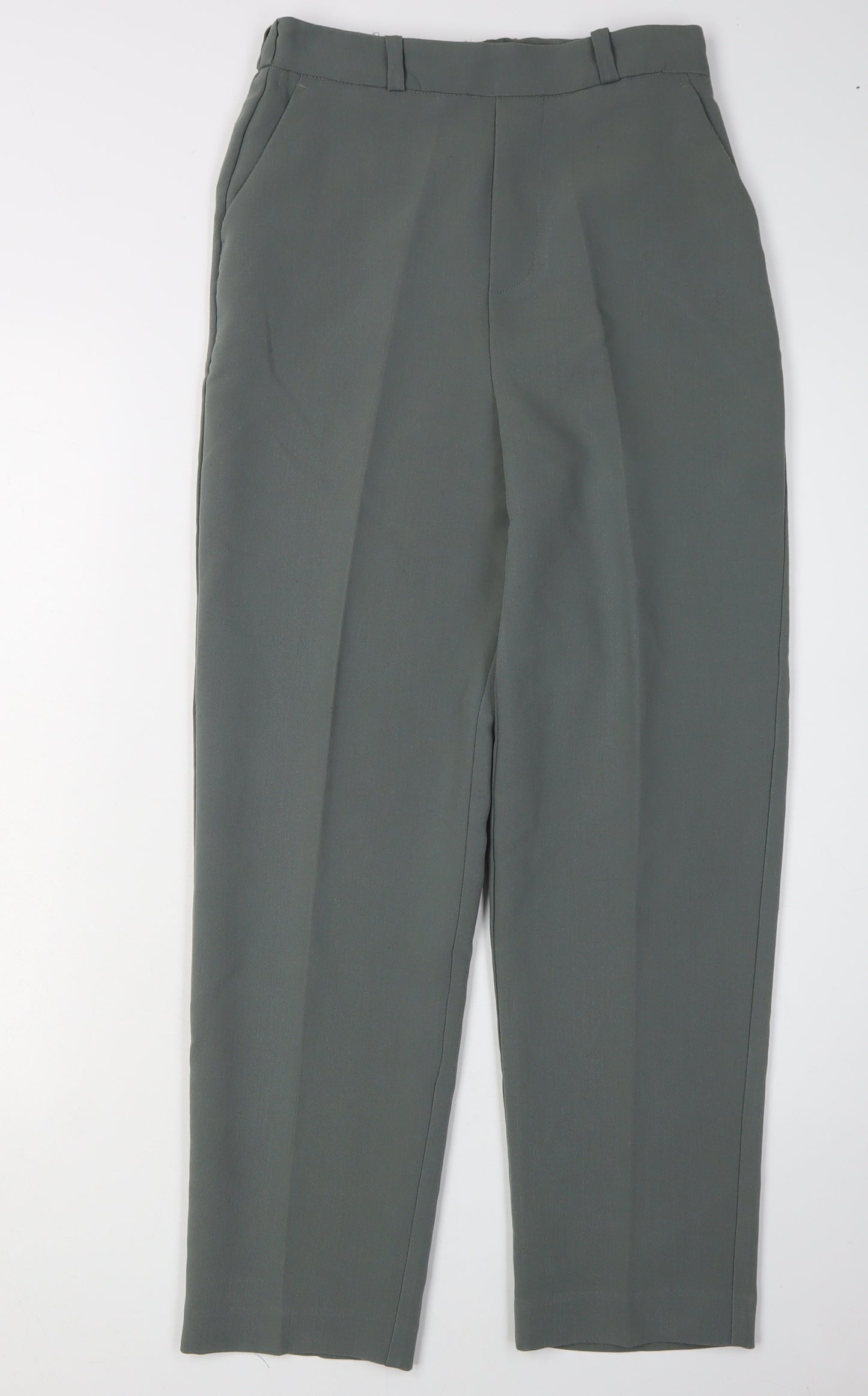 MNG Women's Green XS Trousers with Pockets