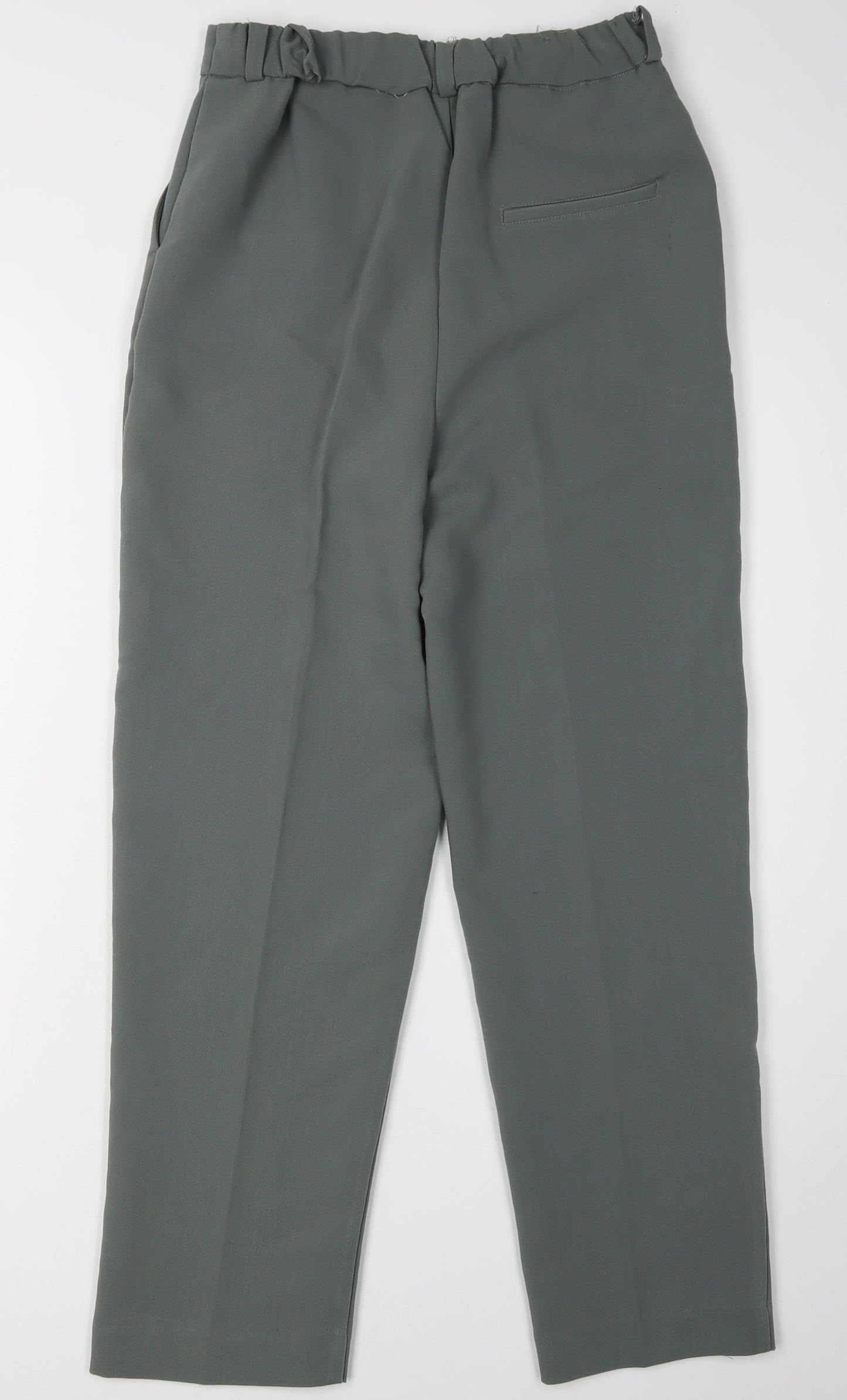 MNG Women's Green XS Trousers with Pockets