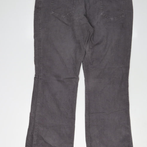 Marks and Spencer Grey Women's Trousers Size 18