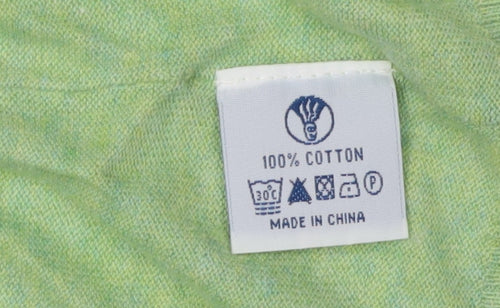 Fat Face Women's Green Cardigan, Size 14, Casual Cotton Knit