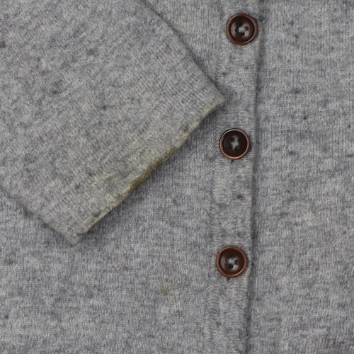Boden Women's Grey Cardigan Size 14 Cotton Blend