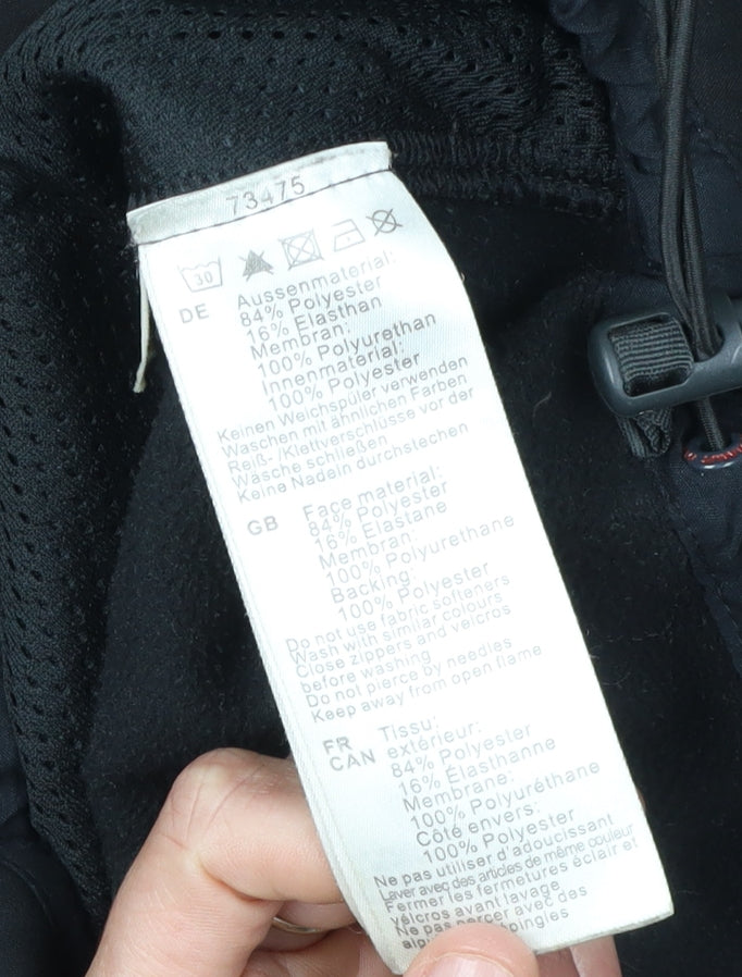 Mammut Men's Black L Soft Shell Windbreaker Jacket