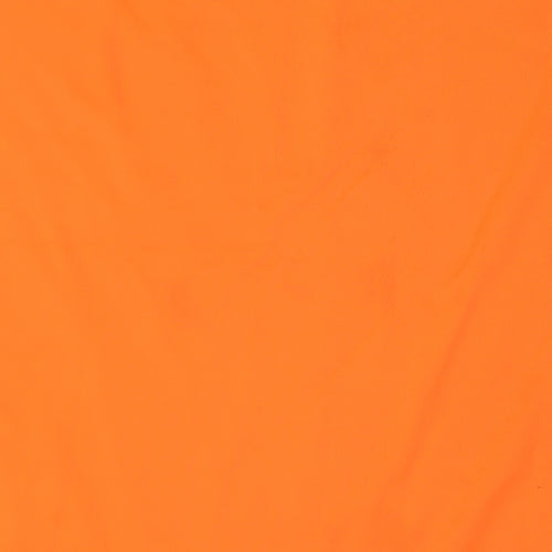 Adidas Boys Orange T-Shirt, Size 7-8, Crew Neck, Activewear