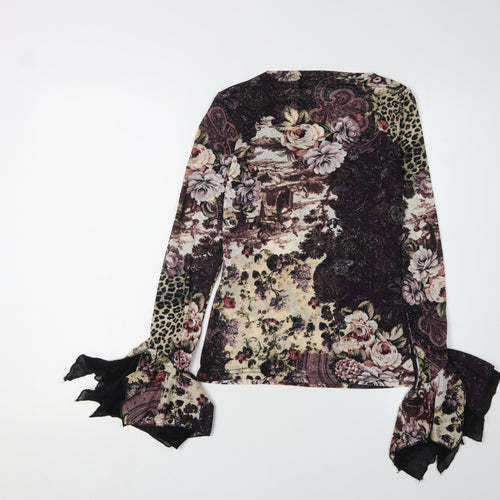 Krisp Women's Multicoloured Floral Tunic, Size S
