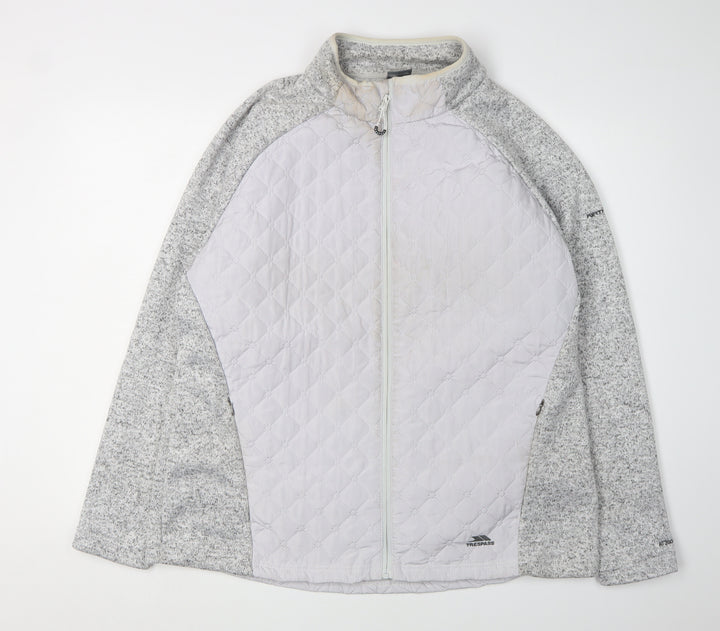 Trespass Women's Grey Quilted Jacket 3XL Outdoor Casual