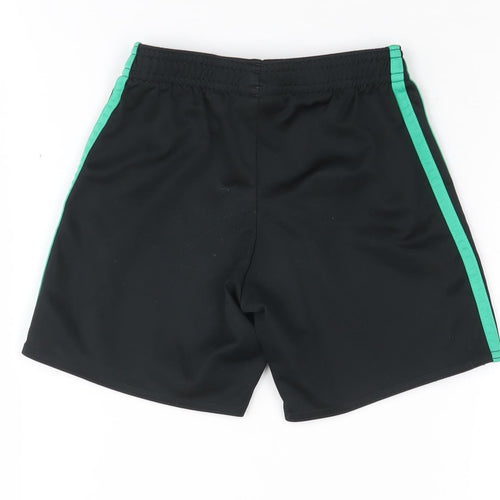 Adidas Boys' Black Athletic Football Shorts 4-5 Years