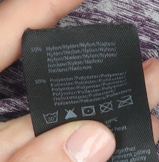 USA Pro Women's Purple Gym Top Size 10