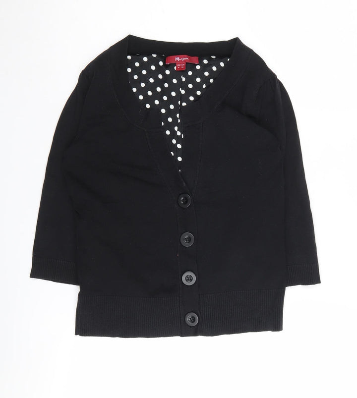 Monsoon Women’s Black Cardigan Size 8