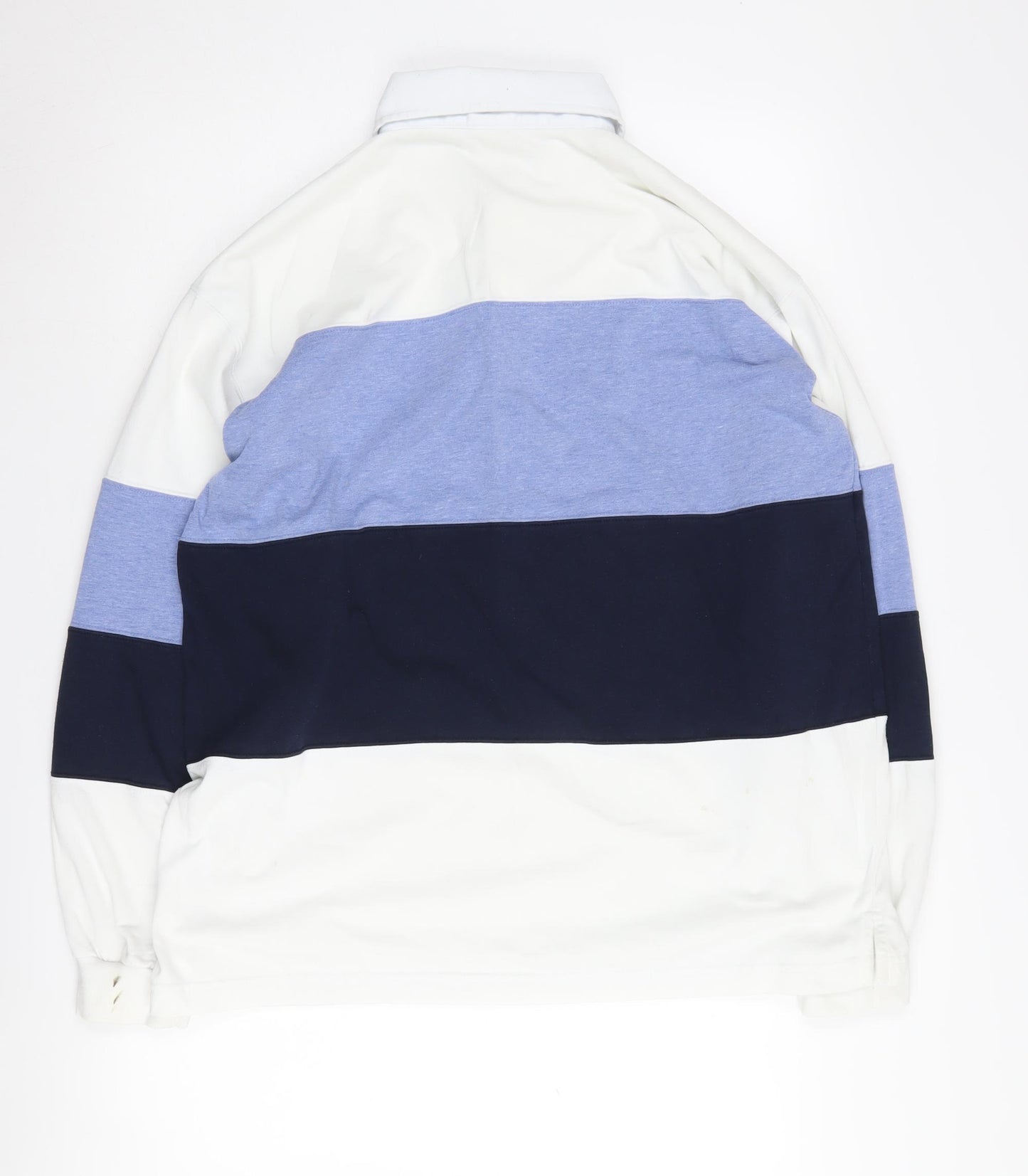 Angelo Litrico Men's Multicoloured Long Sleeve Polo