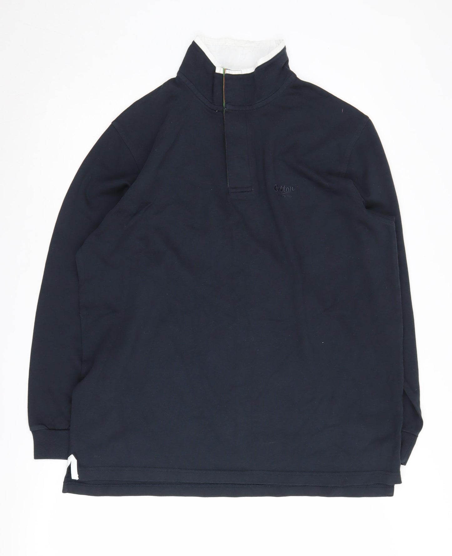 Cotton Traders Men's Large Black Pullover Sweatshirt