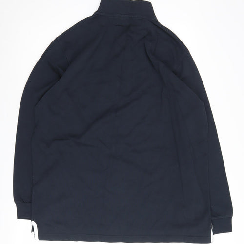 Cotton Traders Men's Large Black Pullover Sweatshirt