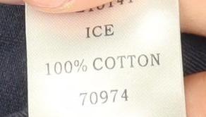 Cotton Traders Men's Blue Colourblock Polo Shirt - L