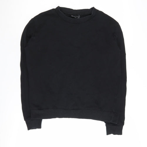 ASOS DESIGN Women's Black Pullover Sweatshirt Size 8