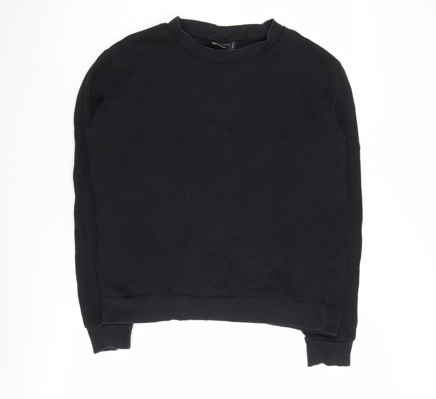 ASOS DESIGN Women's Black Pullover Sweatshirt Size 8