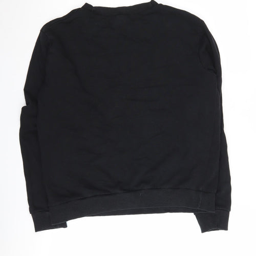 ASOS DESIGN Women's Black Pullover Sweatshirt Size 8