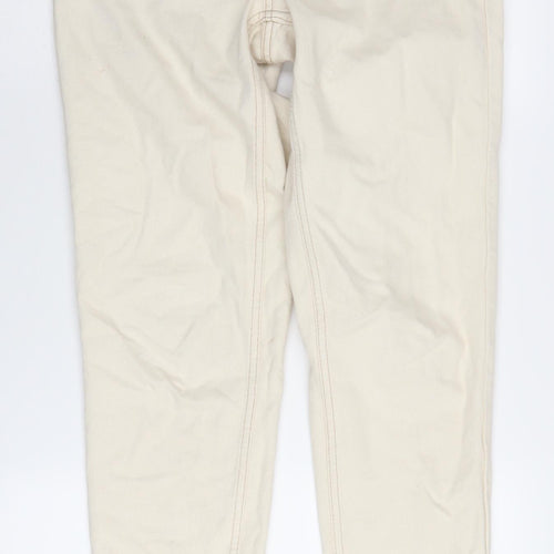 Topshop Women’s Beige Mom Jeans Size 28