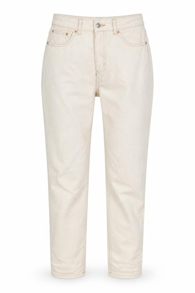 Topshop Women’s Beige Mom Jeans Size 28