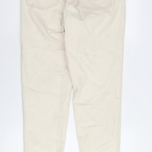 Topshop Women’s Beige Mom Jeans Size 28