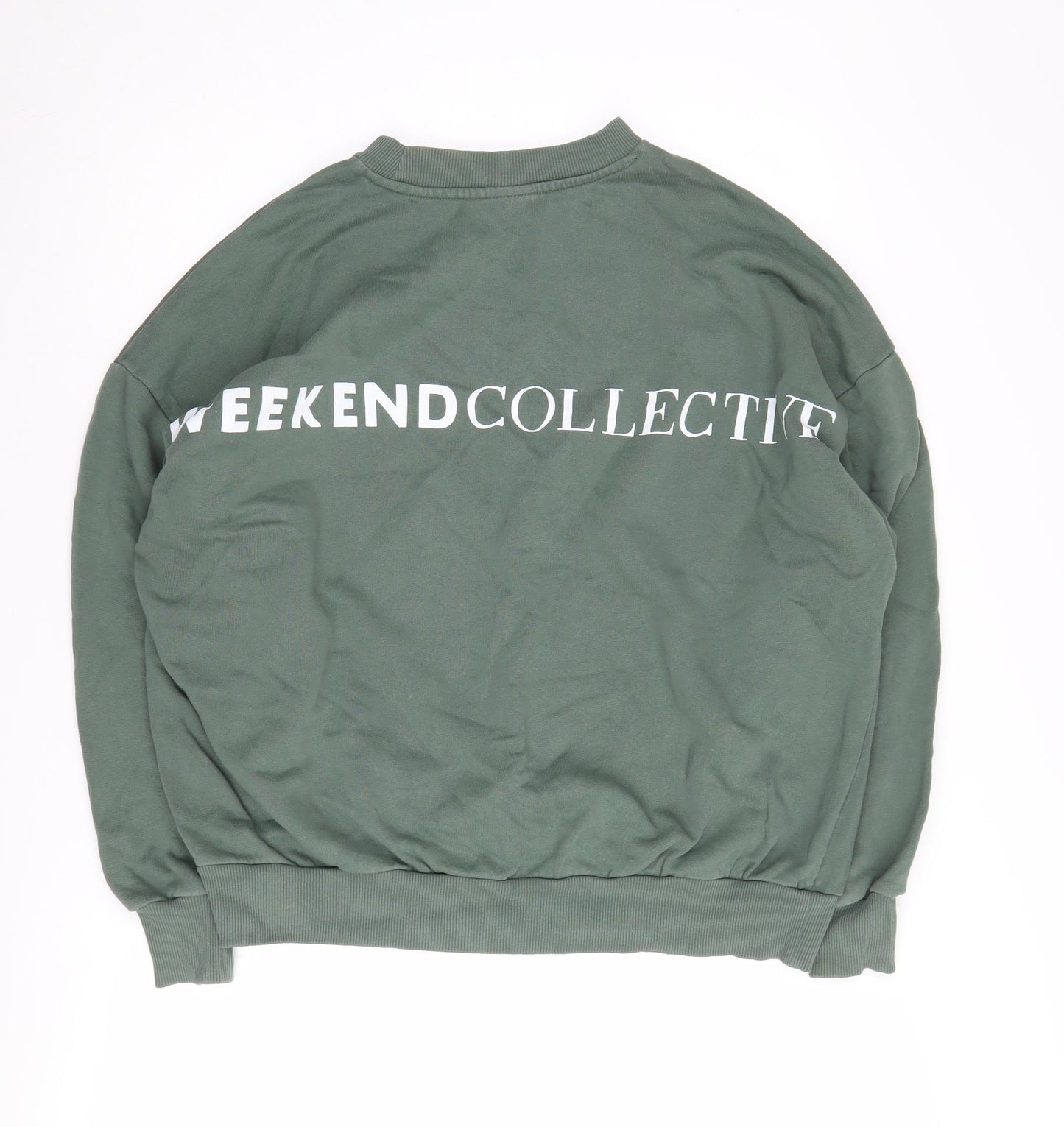 ASOS DESIGN Green Women's Sweatshirt Size 8