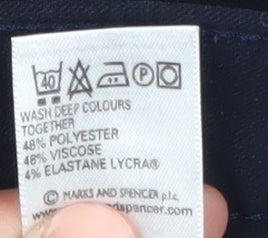 Marks and Spencer Black Women's Trousers Size 16