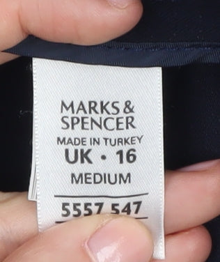 Marks and Spencer Black Women's Trousers Size 16
