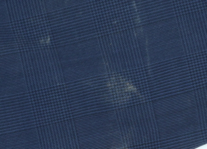 Marks and Spencer Men's Blue Check Trousers Size 32