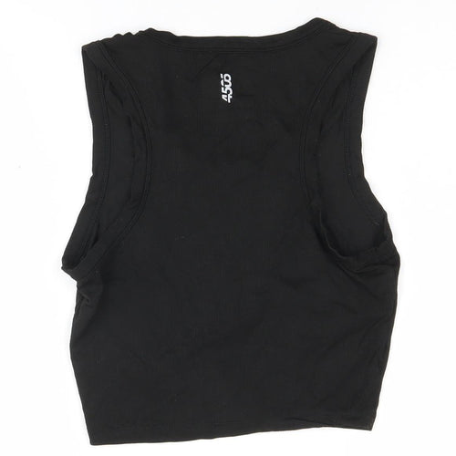 ASOS Women’s Black Tank Top Size M Stretchy Gym