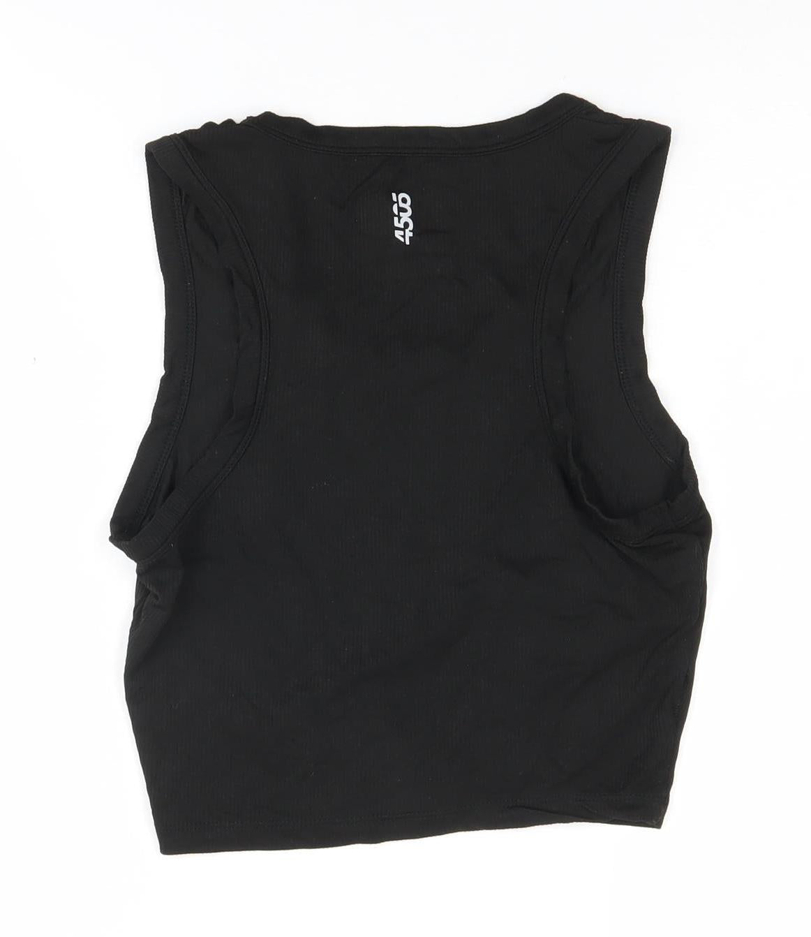 ASOS Women’s Black Tank Top Size M Stretchy Gym