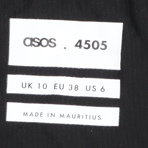 ASOS Women’s Black Tank Top Size M Stretchy Gym