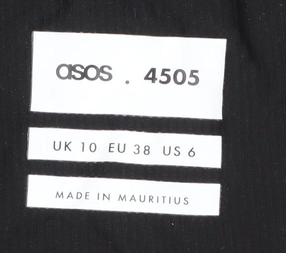 ASOS Women’s Black Tank Top Size M Stretchy Gym