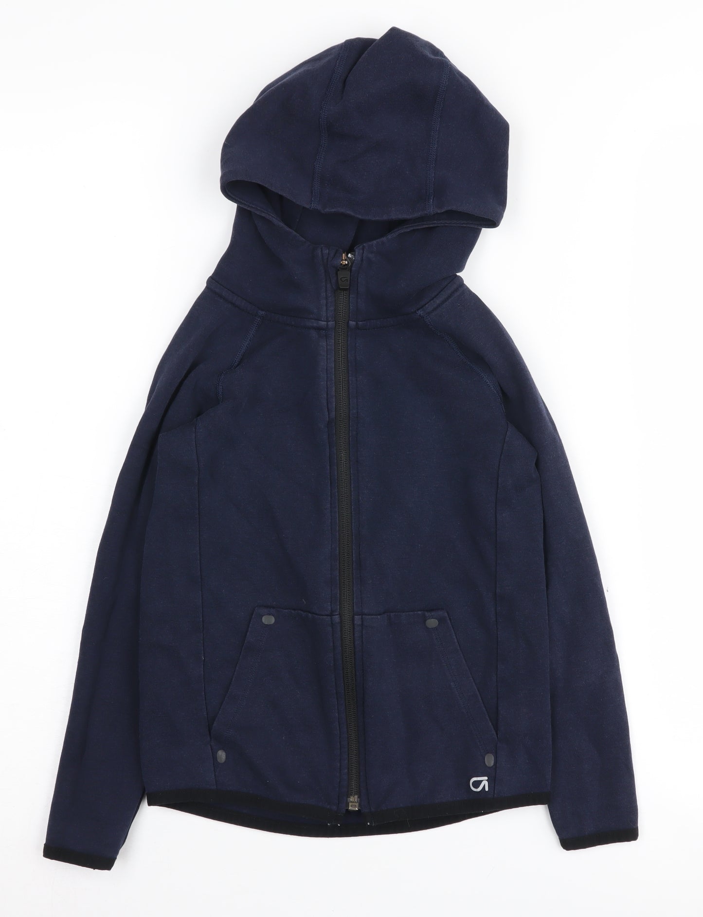 Gap Girls Blue Full Zip Hoodie Size 5 Years