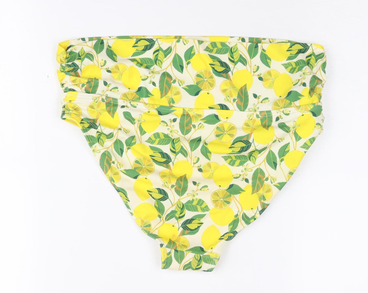 Boden Women's Yellow High-Waisted Swim Bottom Size 10