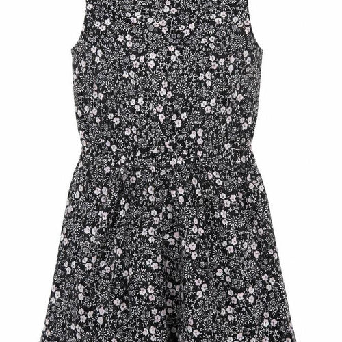 Next Girls Black Floral Sleeveless Playsuit 11 Years