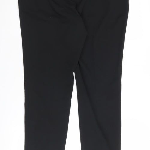 Red Herring Women's Black Straight Trousers Size 12