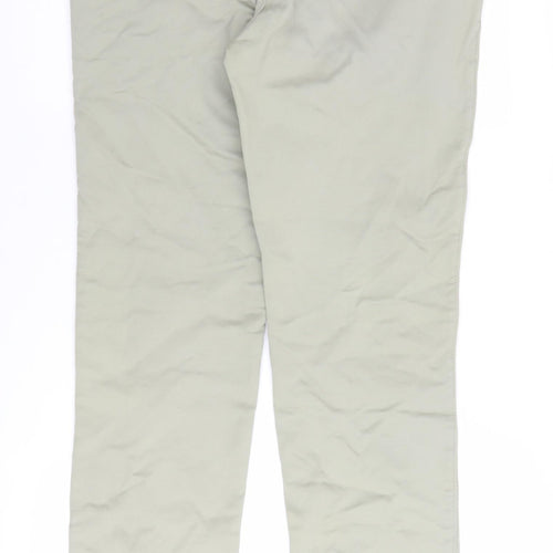 In-Just Men's Beige Chino Trousers, Size 36, Regular Fit