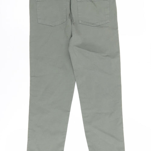 MNG Boys Green Jogger Trousers 10 Years Casual Elastic Waist