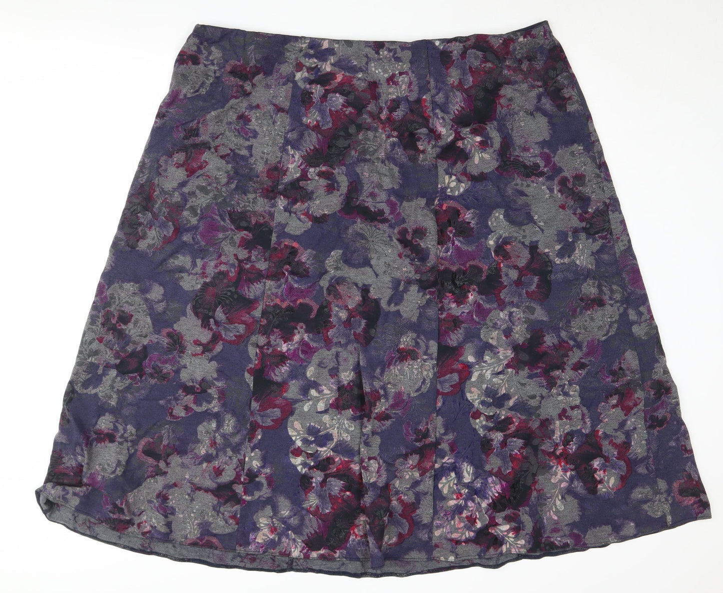 Marks and Spencer Women's Floral A-Line Skirt Size 22
