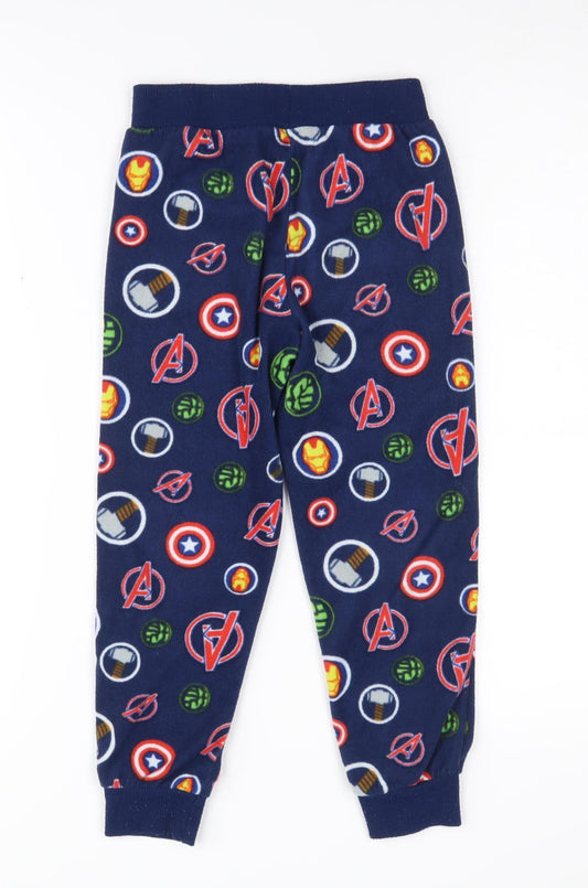 Marvel Avengers Boys Blue Pyjama Pants 6-7 Years