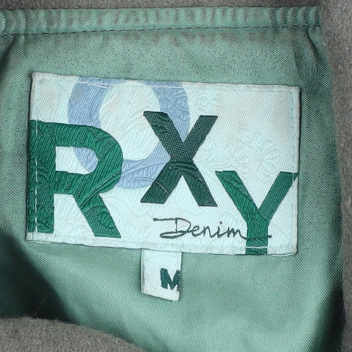 Roxy Women's Green Military Jacket, Size M, Autumn/Winter
