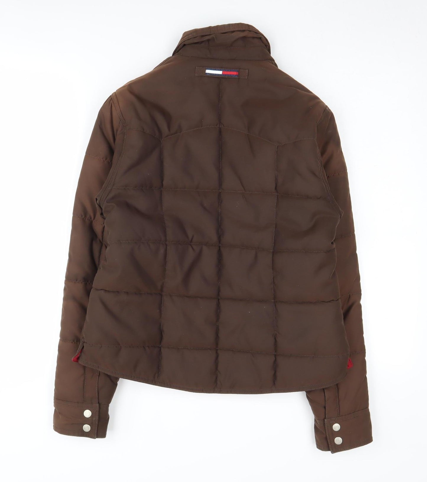 Tommy Jeans Women's Brown Puffer Jacket Size S