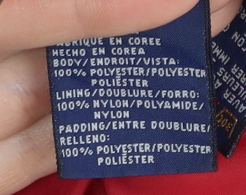 Tommy Jeans Women's Brown Puffer Jacket Size S