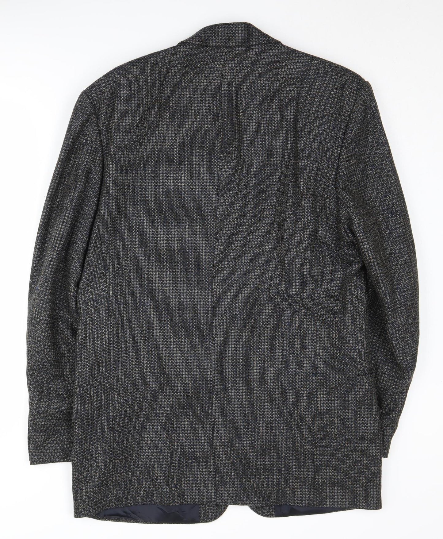Jaeger Men's Grey Wool Blazer Size 50R