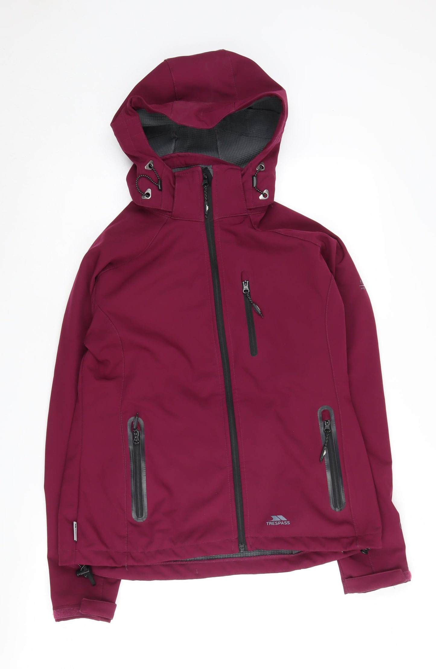Trespass Women's Red Soft Shell Jacket L Waterproof